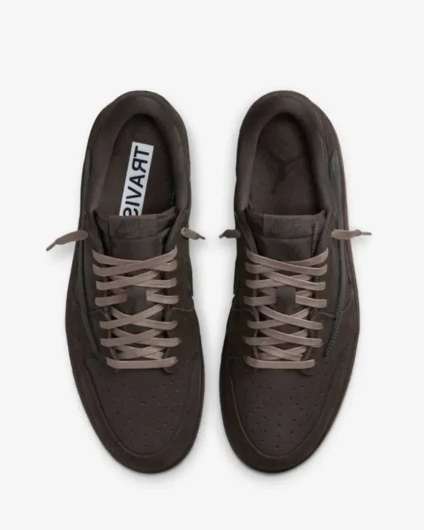 Air Jordan 1 Retro Low OG SP Travis Scott Velvet Brown - Imagen 3