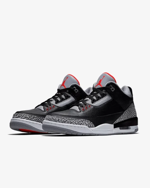 Air Jordan 3 Black Cement - Imagen 3